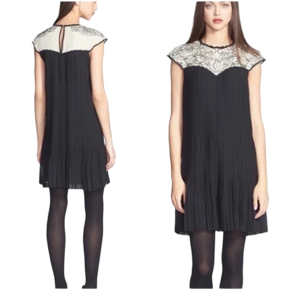 Ted Baker Wastila Lace Pleated Dress